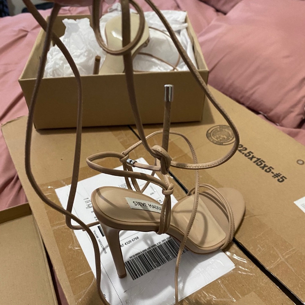 Steve Madden lime light blush shoes